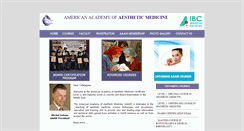 Desktop Screenshot of aesthetic-me.com